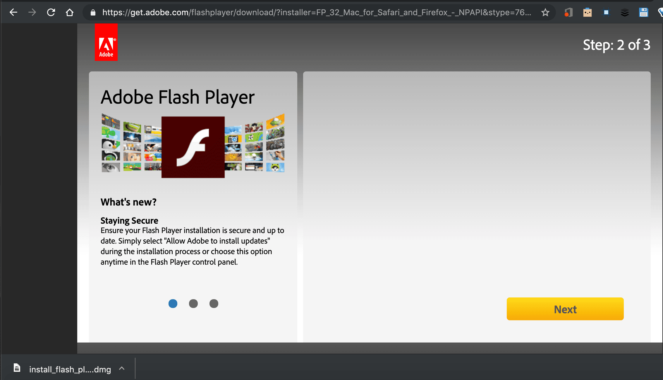 fake adobe flash on mac malware